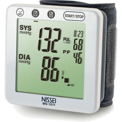 НИССЕЙ ПРИБОР (ТОНОМЕТР) ИЗМ. АРТ. ДАВЛЕНИЯ АВТОМАТ НА ЗАПЯСТЬЕ WS 1011