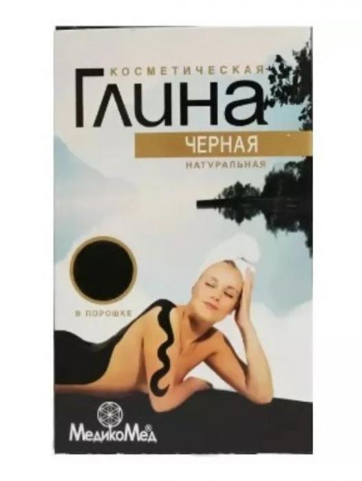 ГЛИНА ДЛЯ ЛИЦА И ТЕЛА 100 гр черная