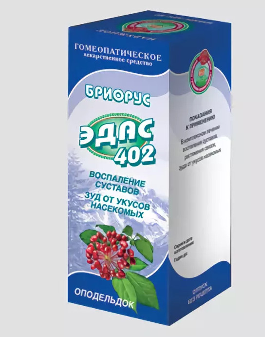 ЭДАС-402 (БРИОРУС) р-р наруж. 100 мл