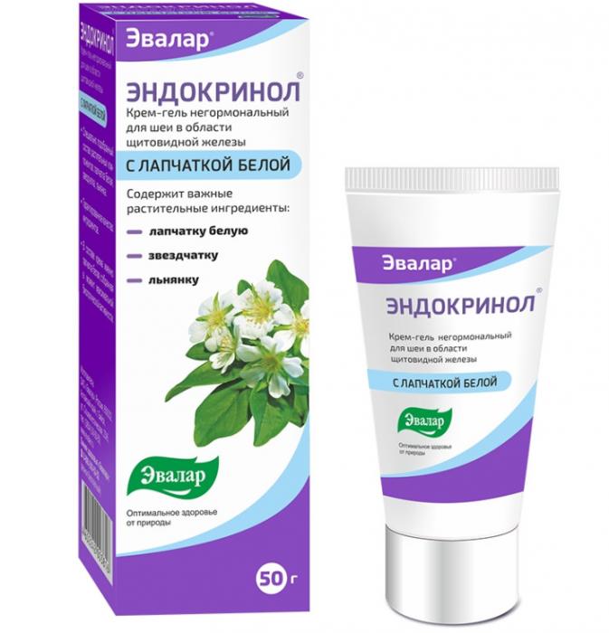 ЭНДОКРИНОЛ ЭВАЛАР крем-гель туба 50 мл