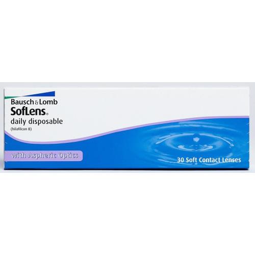 КОНТАКТНАЯ ЛИНЗА BAUSCH+LOMB SOFLENS DAILY DISPOSABLE 8,6 корриг. - 2,75 №30
