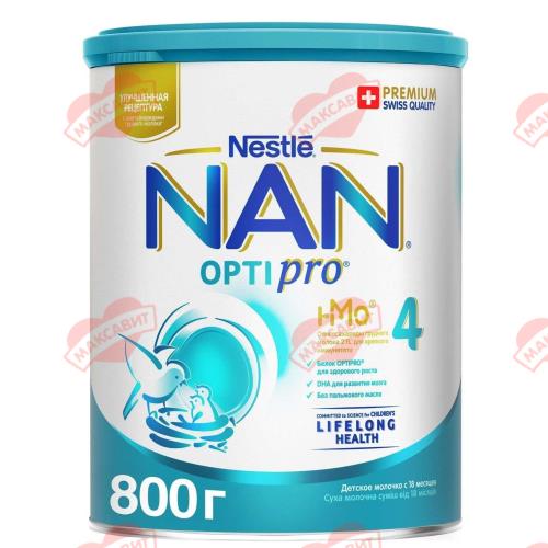 NAN ОПТИПРО СМЕСЬ СУХАЯ МОЛОЧНАЯ-4 800 гр