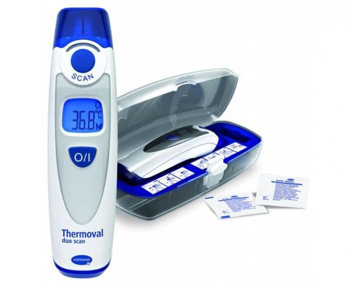 ХАРТМАНН ТЕРМОМЕТР ИНФРАКРАСНЫЙ THERMOVAL Duo Scan