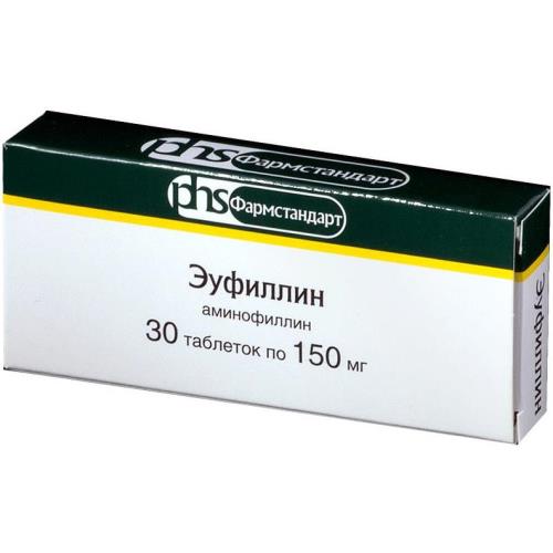 ЭУФИЛЛИН ФАРМСТАНДАРТ табл. 150 мг №30