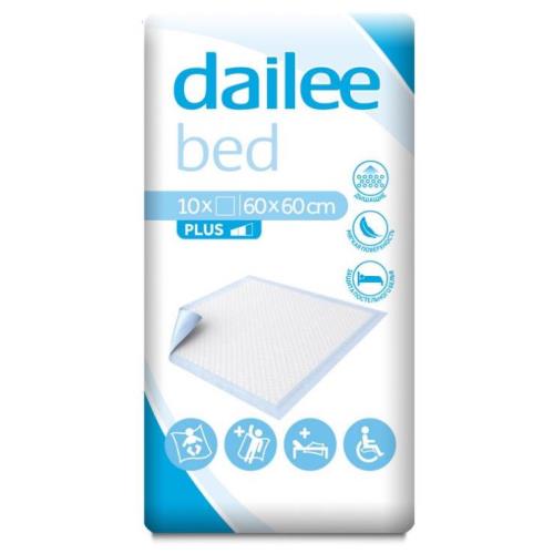 ДЕЙЛИ (DAILEE) ПЕЛЕНКИ ВПИТЫВАЮЩИЕ 60см х 60см №10