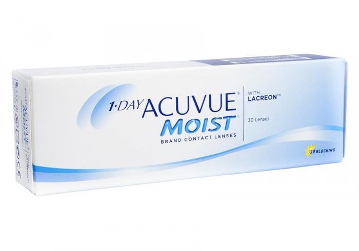 КОНТАКТНАЯ ЛИНЗА 1-DAY ACUVUE MOIST 8,5 корриг. - 1,00