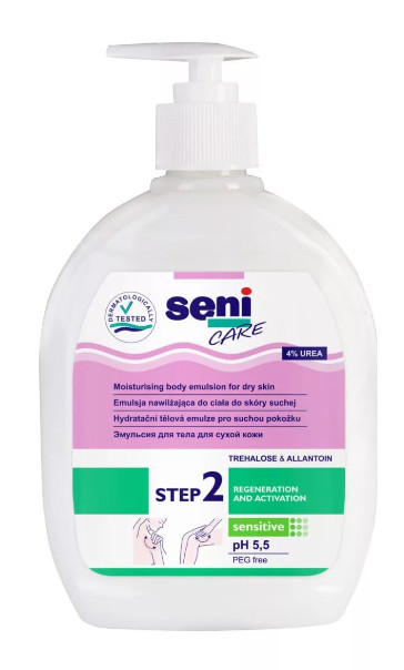 СЕНИ CARE ЭМУЛЬСИЯ ДЛЯ ТЕЛА 500 мл для сухой и огрубевшей кожи