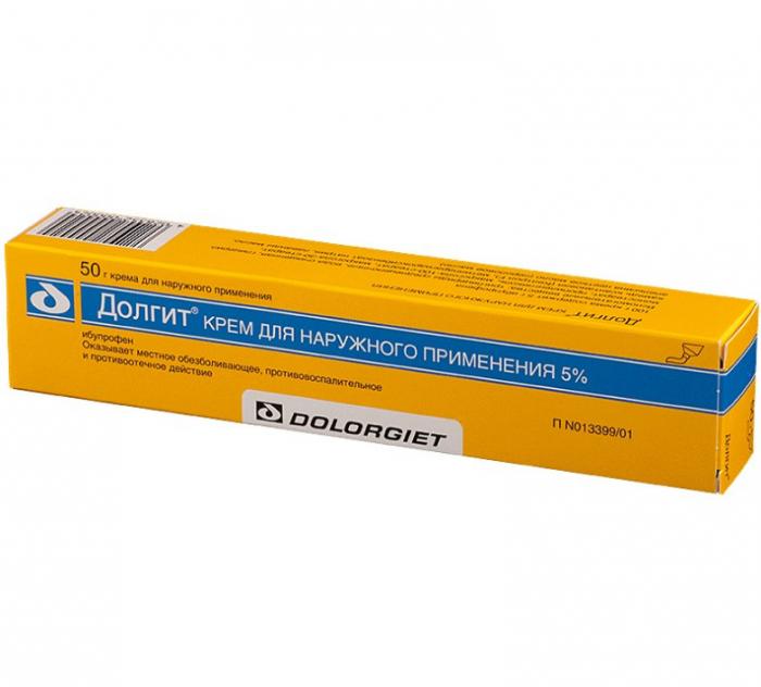 ДОЛГИТ крем 5% 50 гр