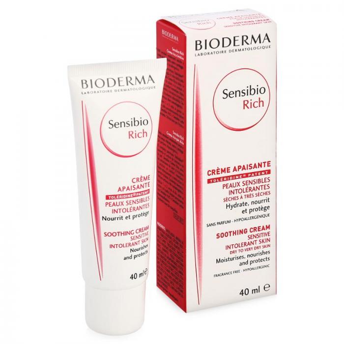 БИОДЕРМА (BIODERMA) СЕНСИБИО РИШ КРЕМ ДЛЯ ЛИЦА 40 мл