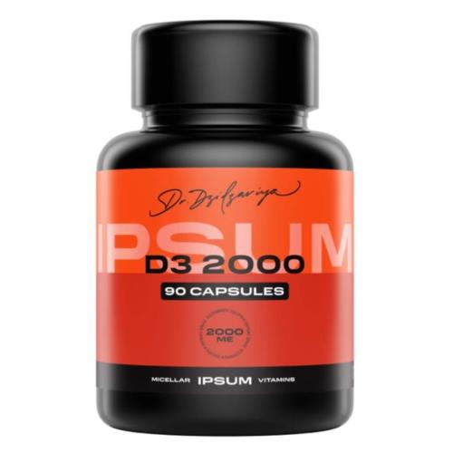 IPSUM ВИТАМИН D3 капс. 2000 МЕ №90