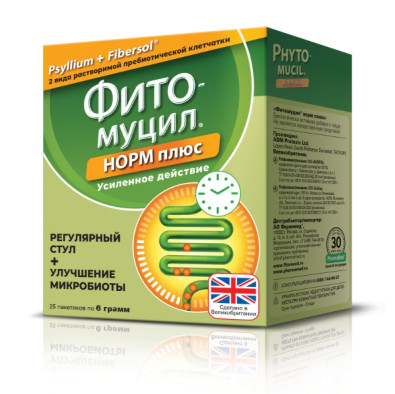 ФИТОМУЦИЛ НОРМ ПЛЮС пор. внутр. пак. №25