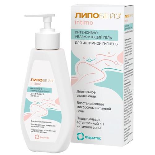 ЛИПОБЕЙЗ ИНТИМО ГЕЛЬ ДЛЯ ИНТИМНОЙ ГИГИЕНЫ 200 мл интенс. увлажн.