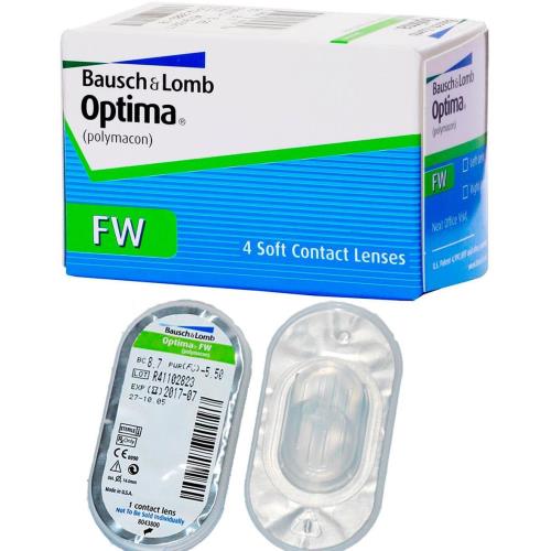 КОНТАКТНАЯ ЛИНЗА BAUSCH+LOMB OPTIMA FW 8,7 корриг. - 5,50