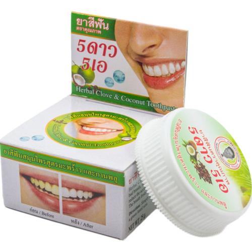 5 STAR COSMETIC ЗУБНАЯ ПАСТА 25 гр кокос