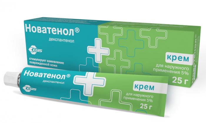 НОВАТЕНОЛ крем 5% туба 25 гр