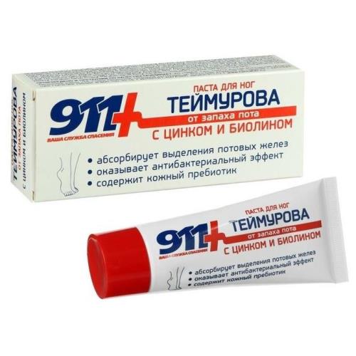 911 ТЕЙМУРОВА паста для ног 50 мл