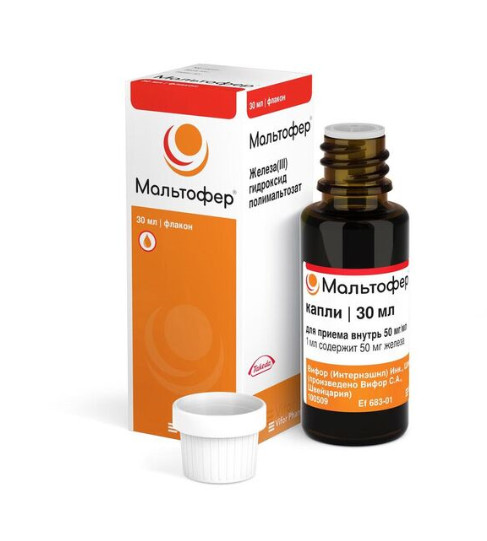 МАЛЬТОФЕР капли внутр. 30 мл