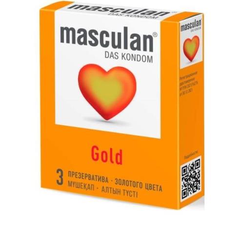 ПРЕЗЕРВАТИВЫ МАСКУЛАН GOLD №3