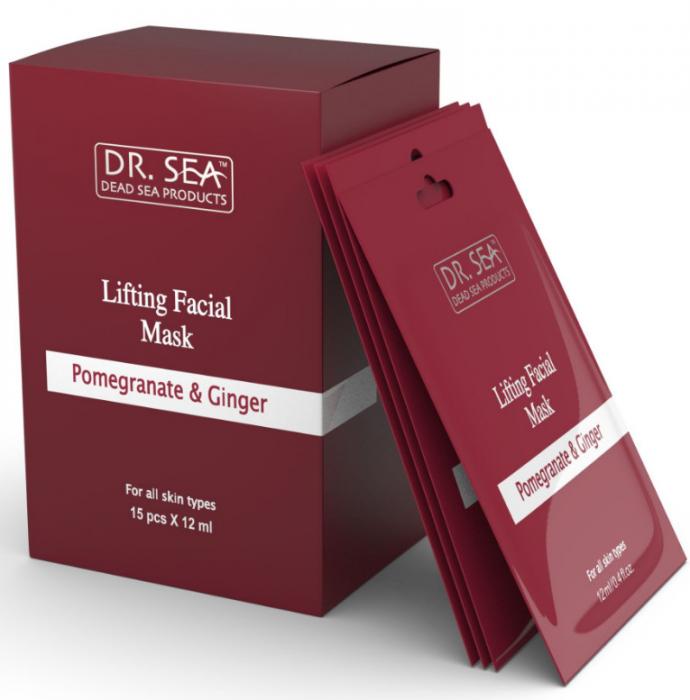 DR. SEA ЛИФТИНГ-МАСКА 12 мл гранат/имбирь