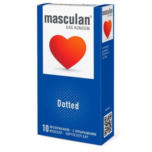 ПРЕЗЕРВАТИВЫ МАСКУЛАН DOTTED №10