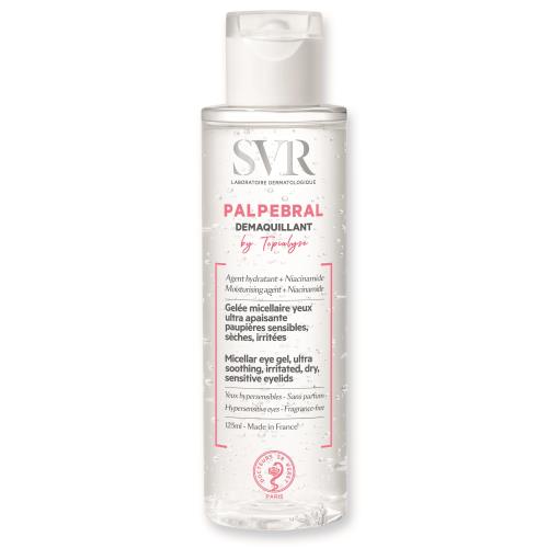 SVR TOPIALYSE PALPEBRAL ЖЕЛЕ ДЛЯ СНЯТИЯ МАКИЯЖА С ГЛАЗ 125 мл