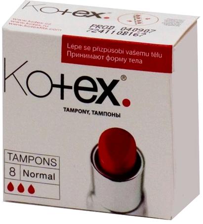 КОТЕКС ТАМПОНЫ НОРМАЛ №8