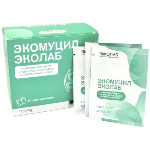 ЭКОМУЦИЛ ЭКОЛАБ пор д/приг.р-ра внутрь пак. 5 гр №30
