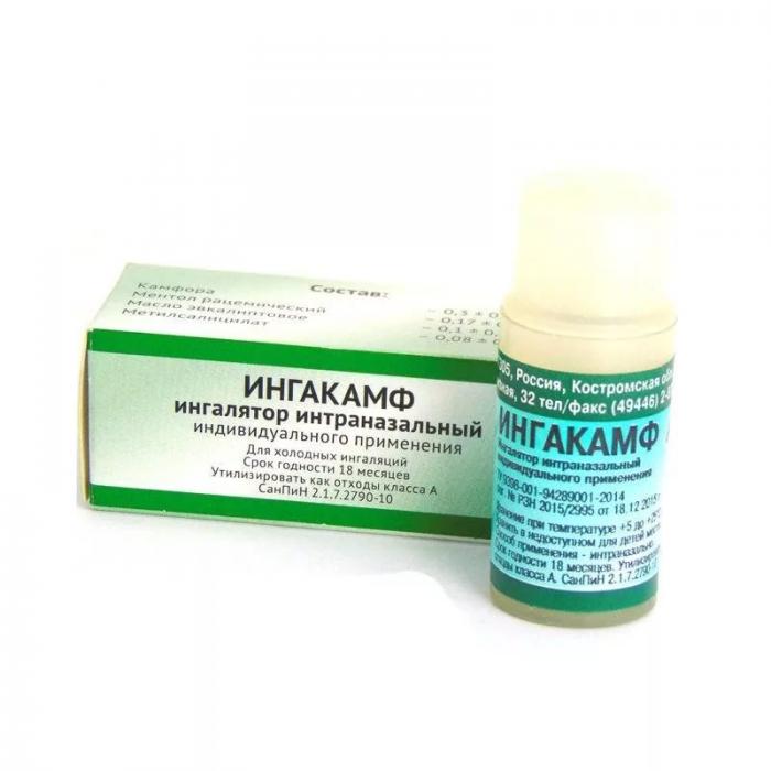 ИНГАКАМФ карандаш для ингаляц.