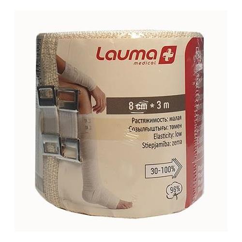 БИНТ ЭЛАСТИЧНЫЙ МР ЛАУМА 8см х 3м