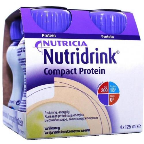 НУТРИДРИНК КОМПАКТ ПРОТЕИН СМЕСЬ ДЛЯ ЭНТЕР. ПИТАНИЯ ваниль 125 мл №4