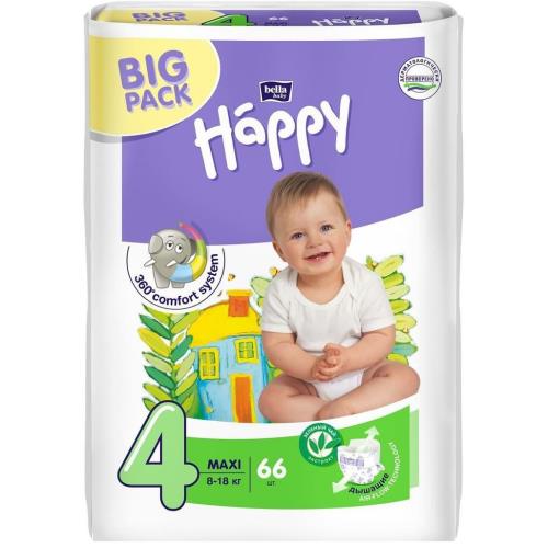 БЕЛЛА ХЕППИ ПОДГУЗНИКИ ДЕТСКИЕ 8-18 кг №66