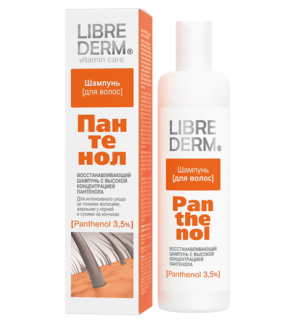 ЛИБРИДЕРМ ПАНТЕНОЛ ШАМПУНЬ 250 мл