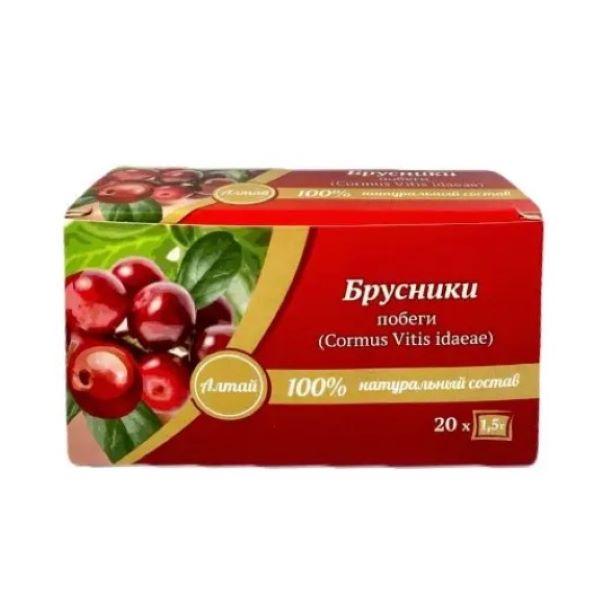 ФИТОЧАЙ БРУСНИКА ПОБЕГИ ф/п №20