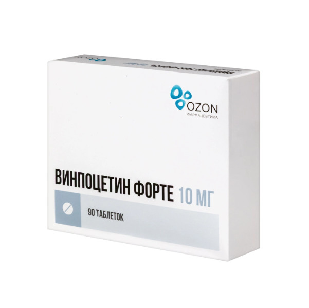 ВИНПОЦЕТИН ФОРТЕ ОЗОН табл. 10 мг №90