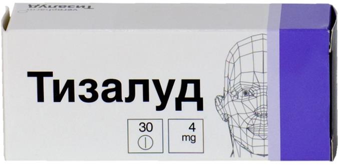 ТИЗАЛУД табл. 4 мг №30