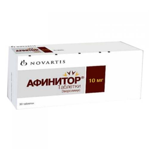 АФИНИТОР табл. 10 мг №30
