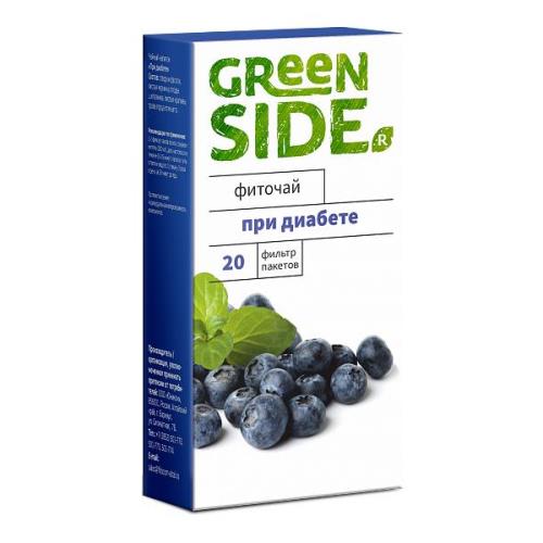 ФИТОЧАЙ ДИАБЕТИЧЕСКИЙ ГРИН САЙД ф/п №20