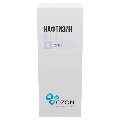 НАФТИЗИН ОЗОН капли в нос 0,1% фл. 20 мл