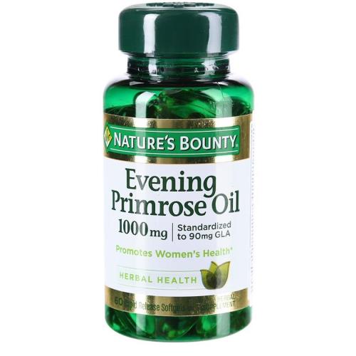 НЭЙЧЕС БАУНТИ (NATURE`S BOUNTY) МАСЛО ПРИМУЛЫ ВЕЧЕРНЕЙ капс. №60