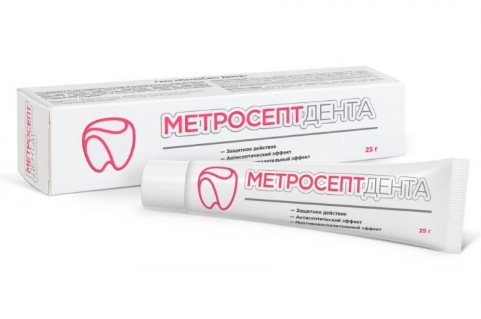 МЕТРОСЕПТ ДЕНТА гель 25 гр