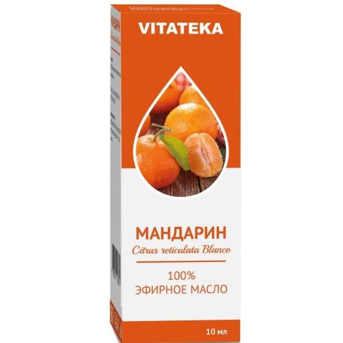 МАСЛО ЭФИРНОЕ МАНДАРИН ВИТАТЕКА 10 мл