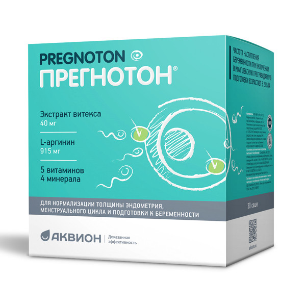 ПРЕГНОТОН пор. внутр. саше 5 гр №30