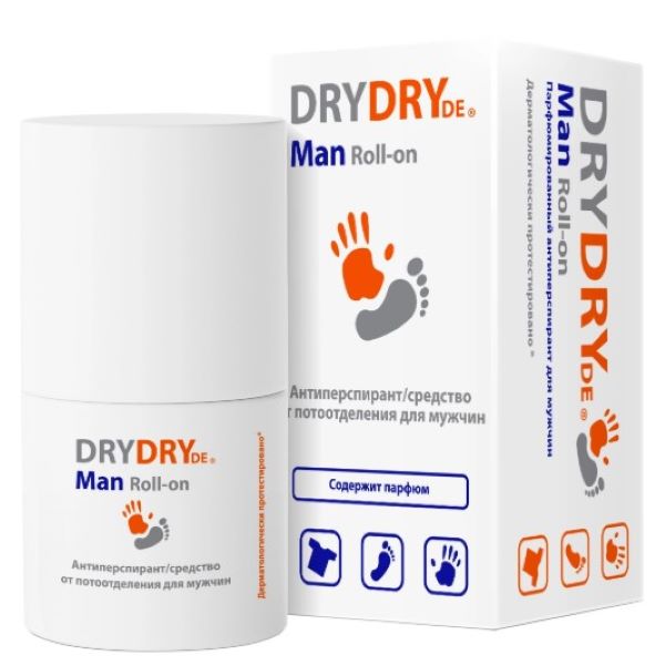 ДРАЙ ДРАЙ DE MAN ДЕЗОДОРАНТ РОЛИК ДЛЯ МУЖЧИН 50 мл