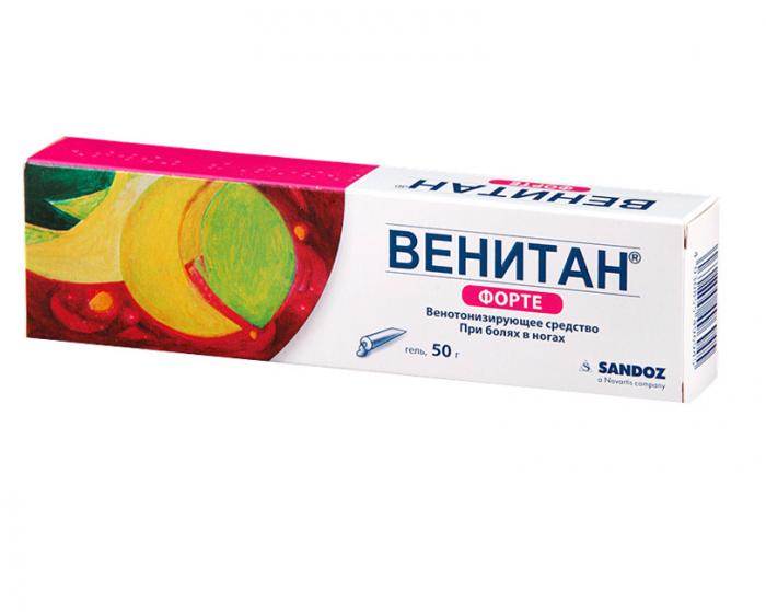 ВЕНИТАН ФОРТЕ гель туба 50 гр