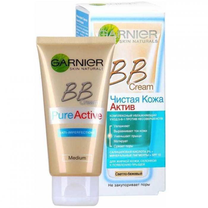 ГАРНЬЕР SN ЧИСТАЯ КОЖА АКТИВ КРЕМ ДЛЯ ЛИЦА BB 50 мл
