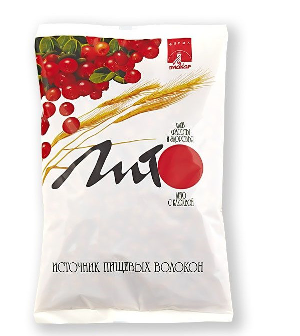 ЛИТО ОТРУБИ ПШЕНИЧНЫЕ с кальцием/клюквой 200 гр