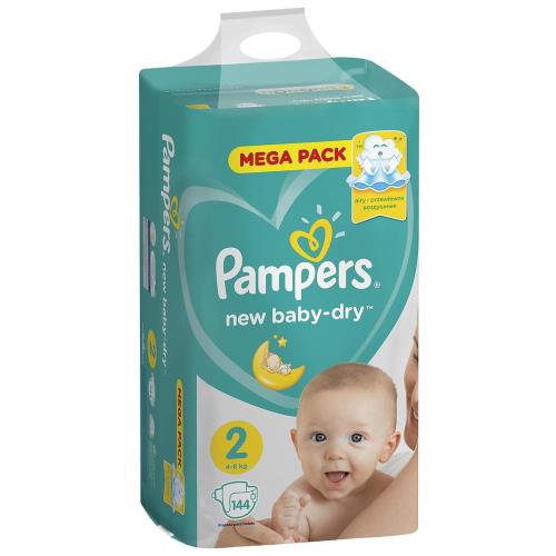 ПАМПЕРС ПОДГУЗНИКИ ДЕТСКИЕ НЬЮ БЕБИ 4-8 кг №144