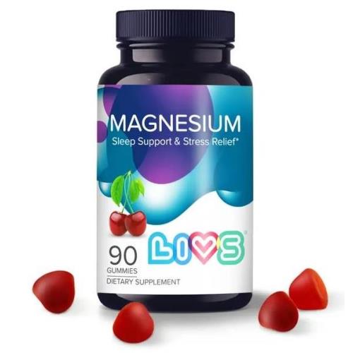 LIVS МАГНИЙ ЦИТРАТ пастилки вишня №90