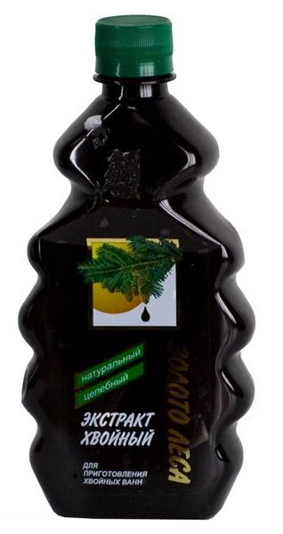 ЗОЛОТО ЛЕСА ЭКСТРАКТ ХВОЙНЫЙ 450 мл жидкий