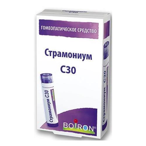 СТРАМОНИУМ C30 гранулы гомеопатич. 4 гр